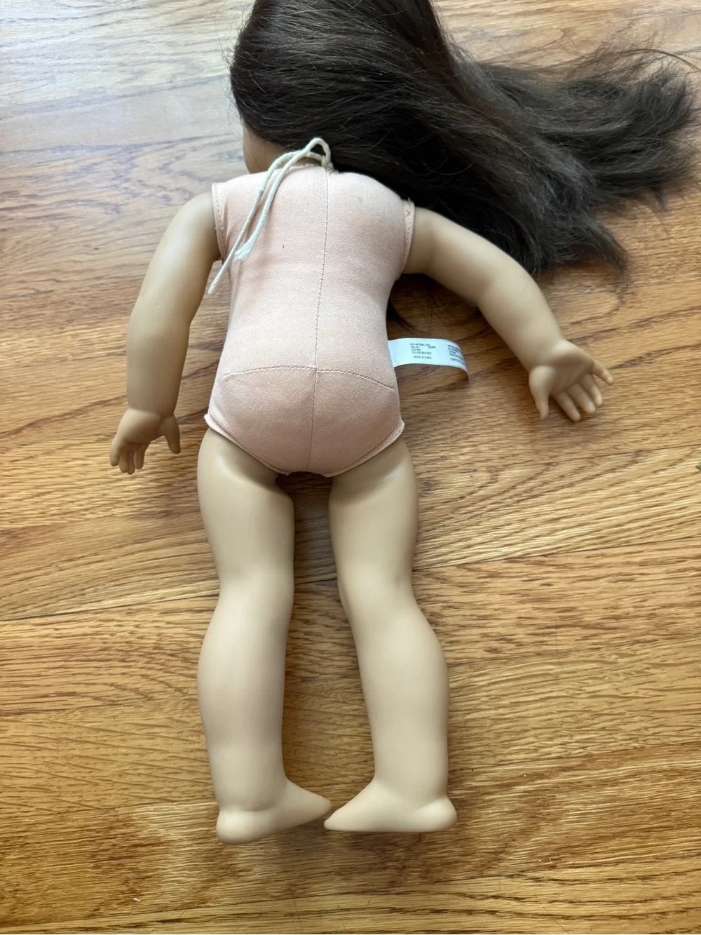 American Girl doll with freckles